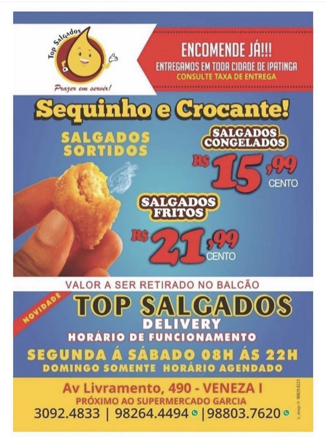 1 Cento De Salgados Serve Quantas Pessoas