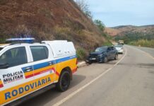 Polícia Rodoviária registra acidente grave na BR-458