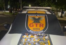 GTR da Polícia Rodoviária Estadual prende motociclista por tráfico de drogas em Ipatinga