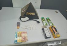 Polícia prende suspeitos de tráfico de drogas no Centro de Ipatinga