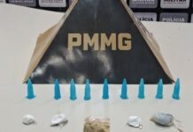 POLÍCIA MILITAR PRENDE HOMEM POR TRÁFICO DE DROGAS NO BAIRRO PEDREIRA