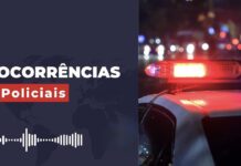 Ocorrências Policiais de terça-feira (09/06/2026)