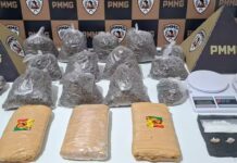 PM apreende skank, cocaína e crack em casas abandonadas durante operação em Timóteo