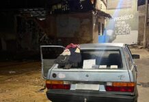 Homem é preso pela Guarda Municipal dentro de carro furtado no Centro de Ipatinga