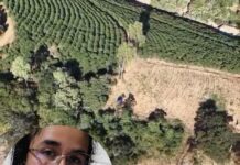 Paredão de pedra e mata fechada: veja o local onde o corpo de Flávia foi encontrado em Inhapim