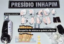 Visitante é presa com maconha e ecstasy ao tentar entrar em presídio de Inhapim