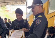 Guarda Civil de Ipatinga é homenageada por atuação em defesa da população