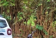 Motocicleta com placa clonada e chassi raspado é apreendida pela PM em Caratinga