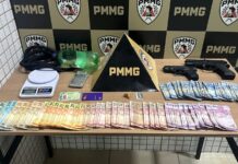 Homem é preso por tráfico de drogas durante operação da PM em Caratinga